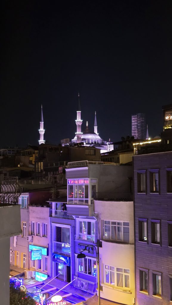 Vista de la Terraza Hotel Villa Sofia Estambul