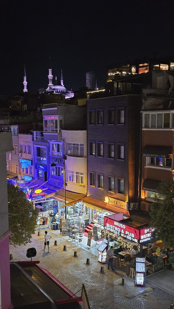 Vista de la Terraza Hotel Villa Sofia Estambul