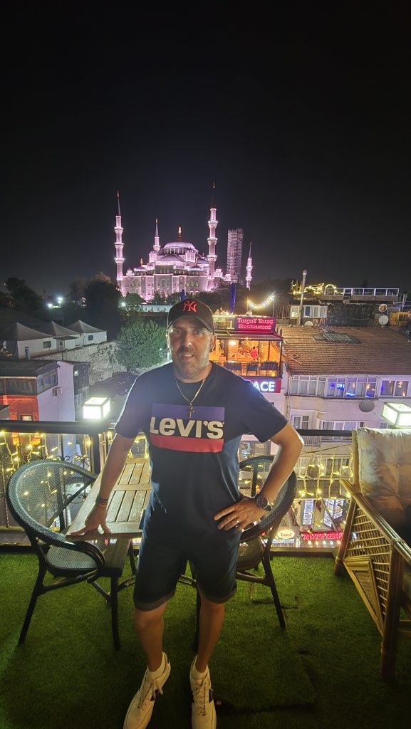 Terraza Hotel Villa Sofia Estambul