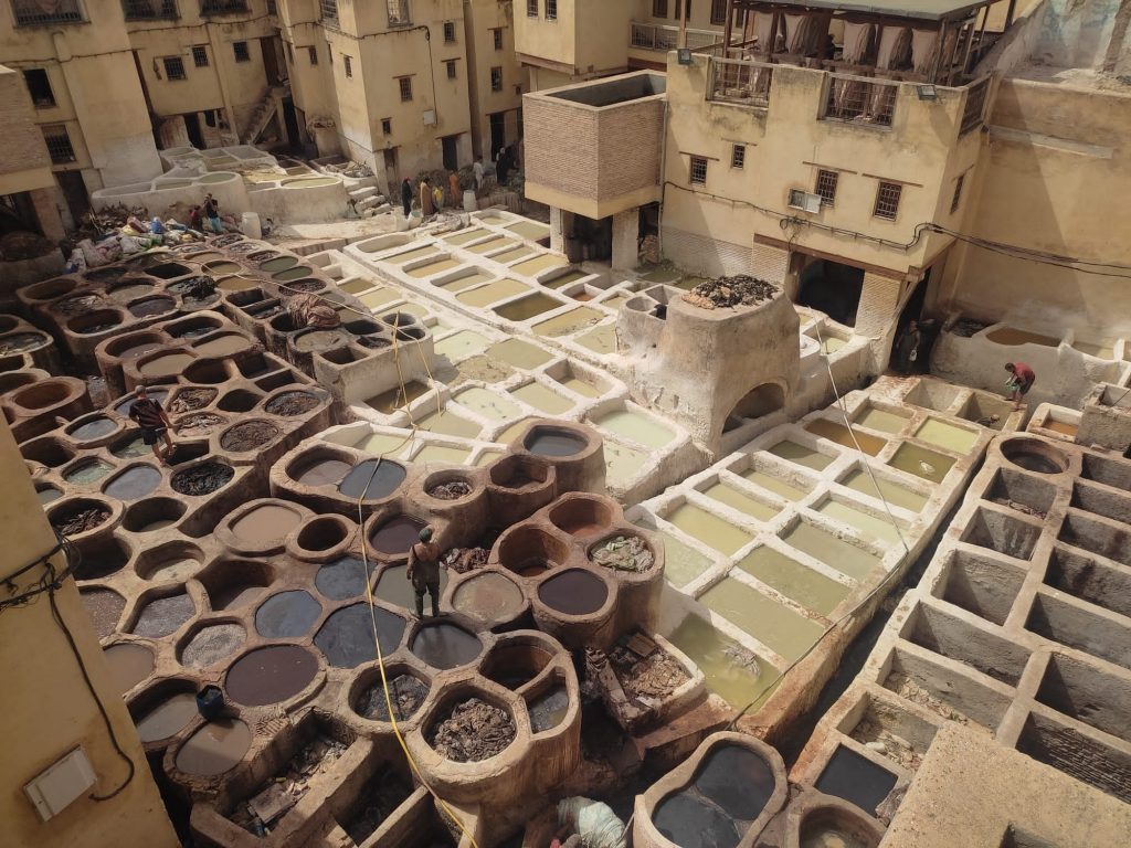 Curtiduria Chouwara en Fez