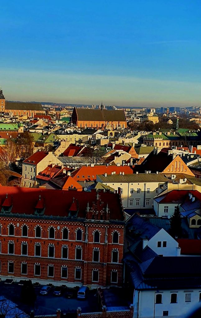 Ciudad de Cracovia Vista desde lo Alto