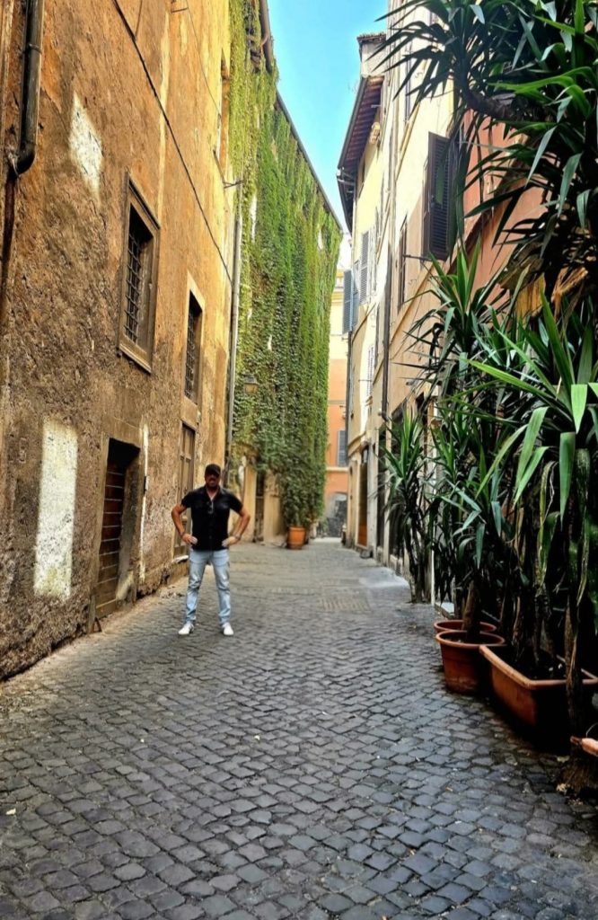 Calle del Barrio Trastevere Roma