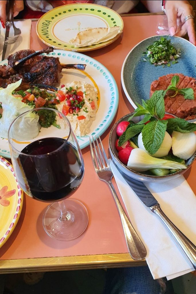 Comida Libanesa en Paris