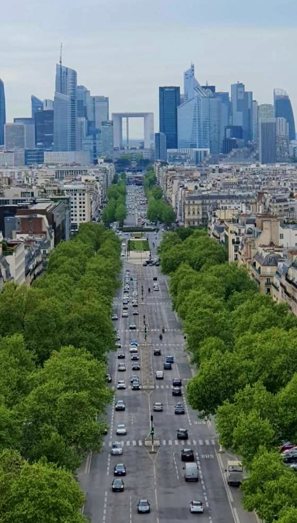 Foto de la Cima del Arco del Triunfo Paris