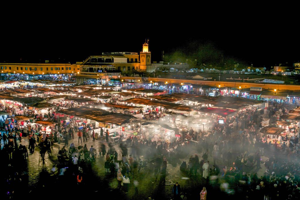 Plaza de Jemaa el- Fna Marrakech