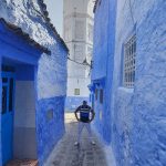 Ciudad azul Chefchaouen Marruecos