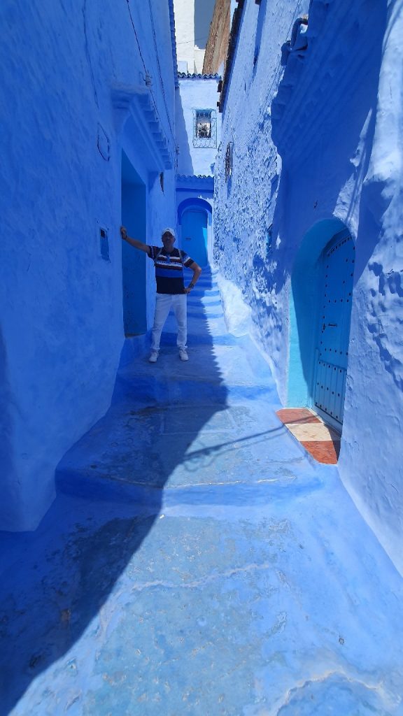 Ciudad azul Chefchaouen Marruecos