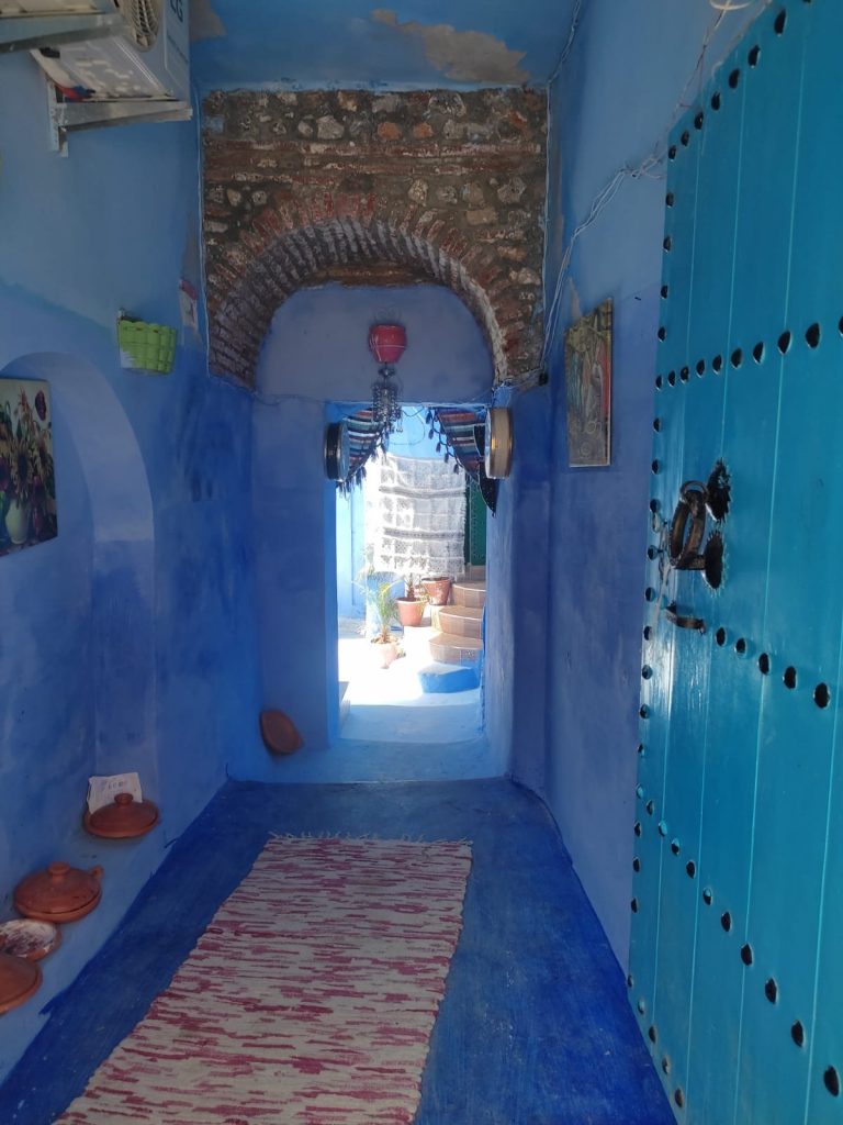 Ciudad azul Chefchaouen Marruecos