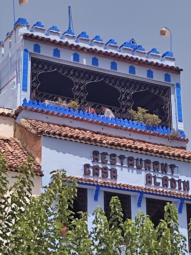 Ciudad azul Chefchaouen Marruecos