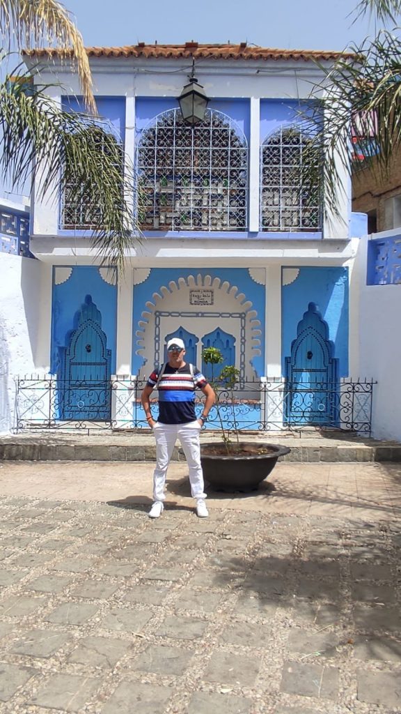 Ciudad azul Chefchaouen Marruecos