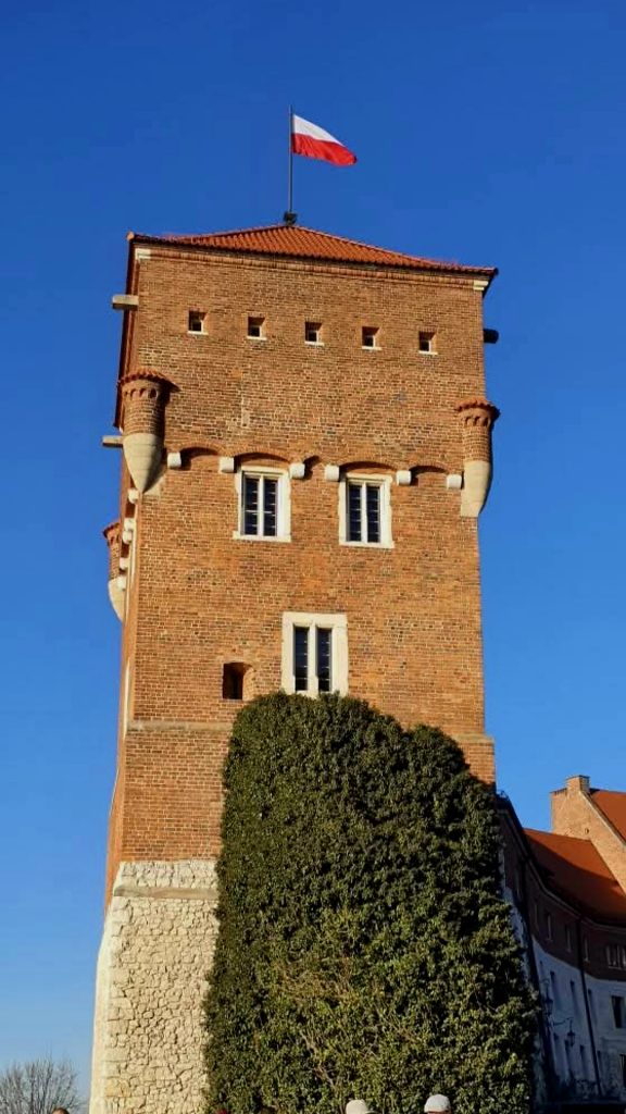 Parte del Castillo de Wawel en Cracovia