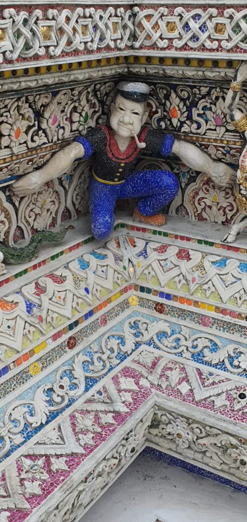 Templo Wat Pariwat Bangkok, Popeye