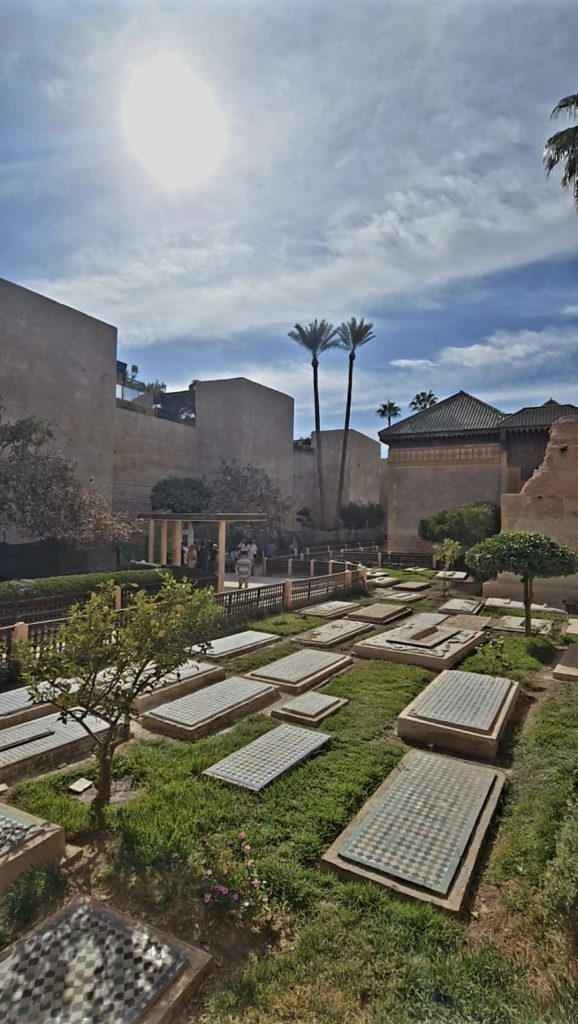 tumbas saadíes de Marrakech